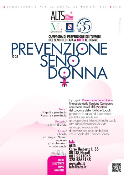 Progetto Prevenzione seno donna